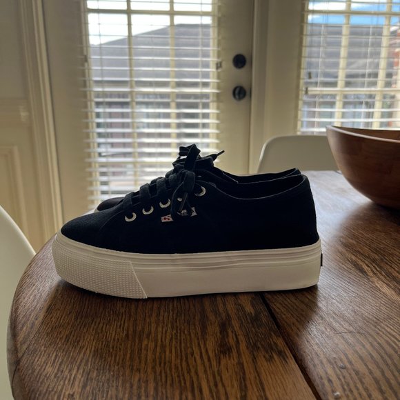 2970 Platform Sneakers - Black Superga Size 36 - Picture 5 of 10
